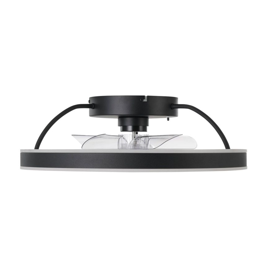 Eglo - Ventilateur de plafond LED RGBW dimmable LED/36W/230V 3000-6500K noir + télécommande