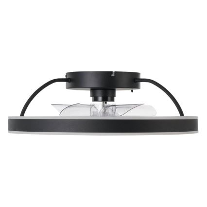 Eglo - Ventilateur de plafond LED RGBW dimmable LED/36W/230V 3000-6500K Ø 50 cm noir + télécommande
