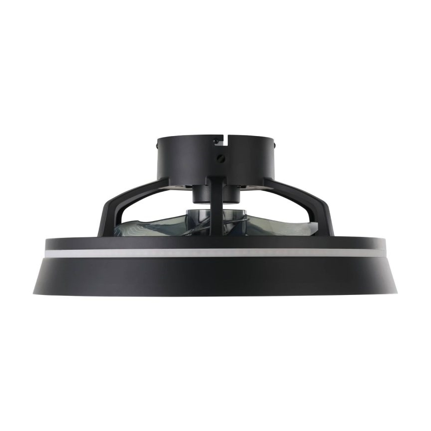 Eglo - Ventilateur de plafond LED RGBW dimmable 3xLED/8,5W/230V+LED/6W 2700-6500K Ø 48 cm noir + télécommande