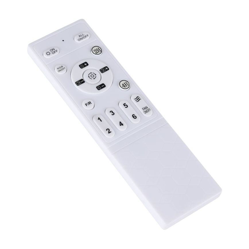 Eglo - Ventilateur de plafond LED RGBW dimmable 3xLED/8,5W/230V+LED/6W 2700-6500K Ø 48 cm noir + télécommande