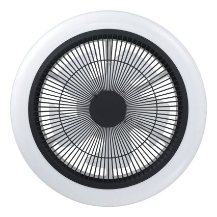 Eglo - Ventilateur de plafond LED avec variateur 3xLED/8,5W/230V 2700-6500K Ø 45,5 cm noir + télécommande