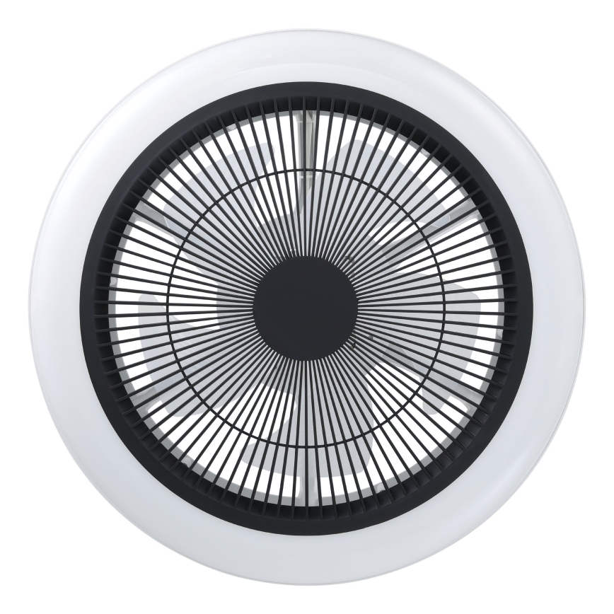 Eglo - Ventilateur de plafond LED avec variateur 3xLED/8,5W/230V 2700-6500K Ø 45,5 cm noir + télécommande