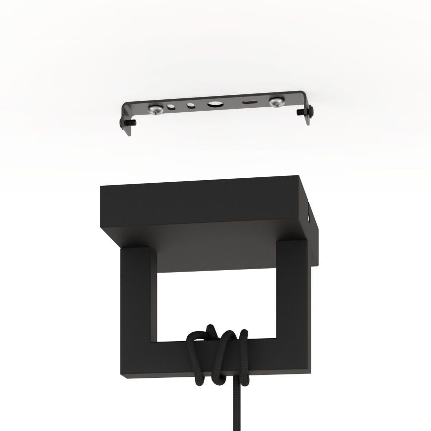 Eglo - Suspension filaire 1xE27/40W/230V noir