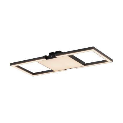 Eglo - Plafonnier à intensité variable LED/26,2W/230V 2700-6500K noir + Télécommande