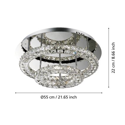 Eglo - Plafonnier LED/30,5W/230V