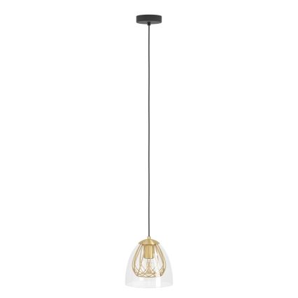 Eglo - Suspension filaire 1xE27/40W/230V doré
