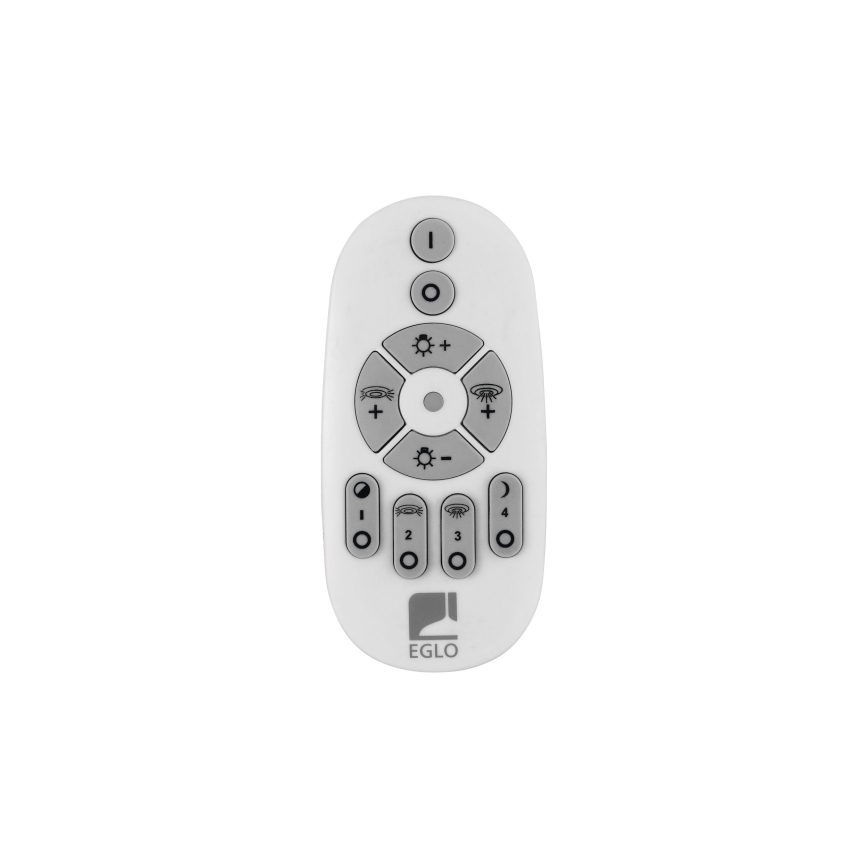 Eglo - Suspension filaire à intensité variable 3xLED/8W/230V + 3xLED/8,5W 3000K noir + Télécommande