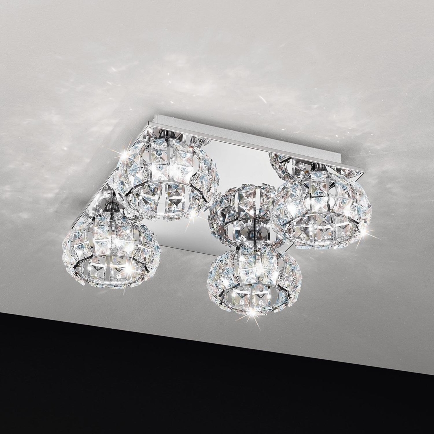 Eglo 39009 - Plafonnier CORLIANO 4xLED/5W/230V