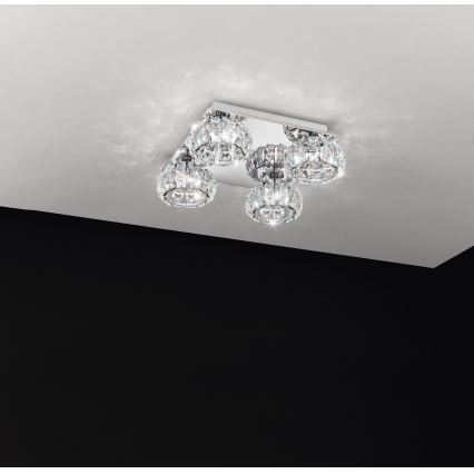 Eglo 39009 - Plafonnier CORLIANO 4xLED/5W/230V