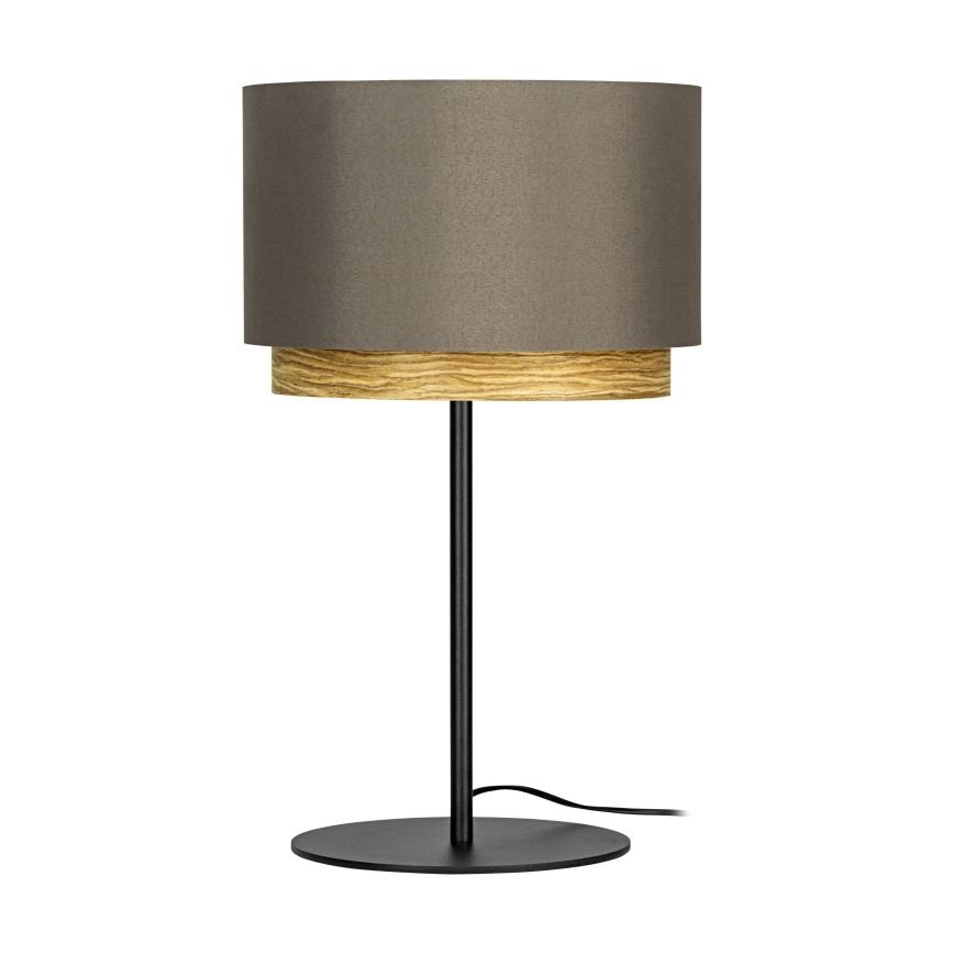 Eglo - Lampe de table 1xE27/40W/230V marron