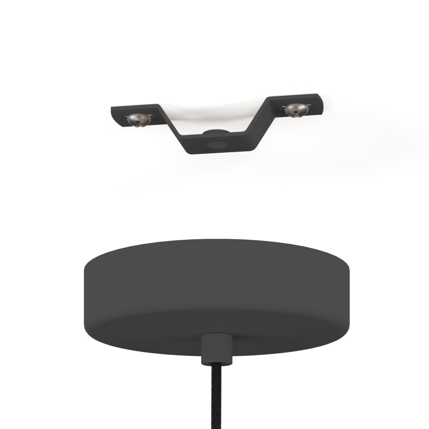 Eglo - Suspension filaire 1xE27/40W/230V fumé