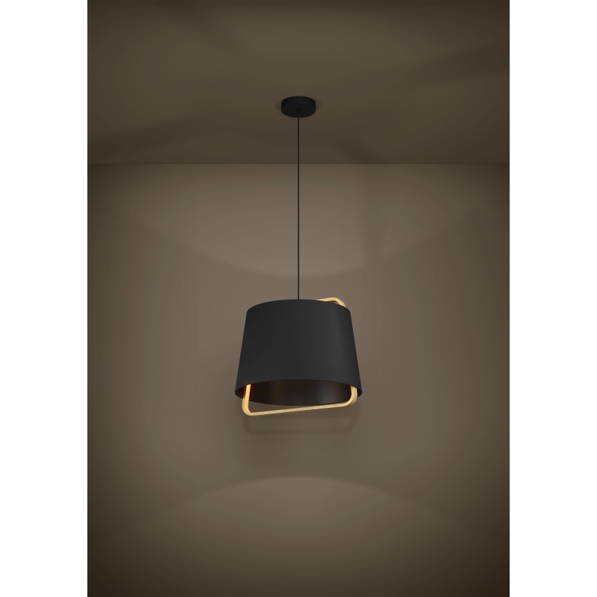 Eglo - Suspension filaire 1xE27/40W/230V noir