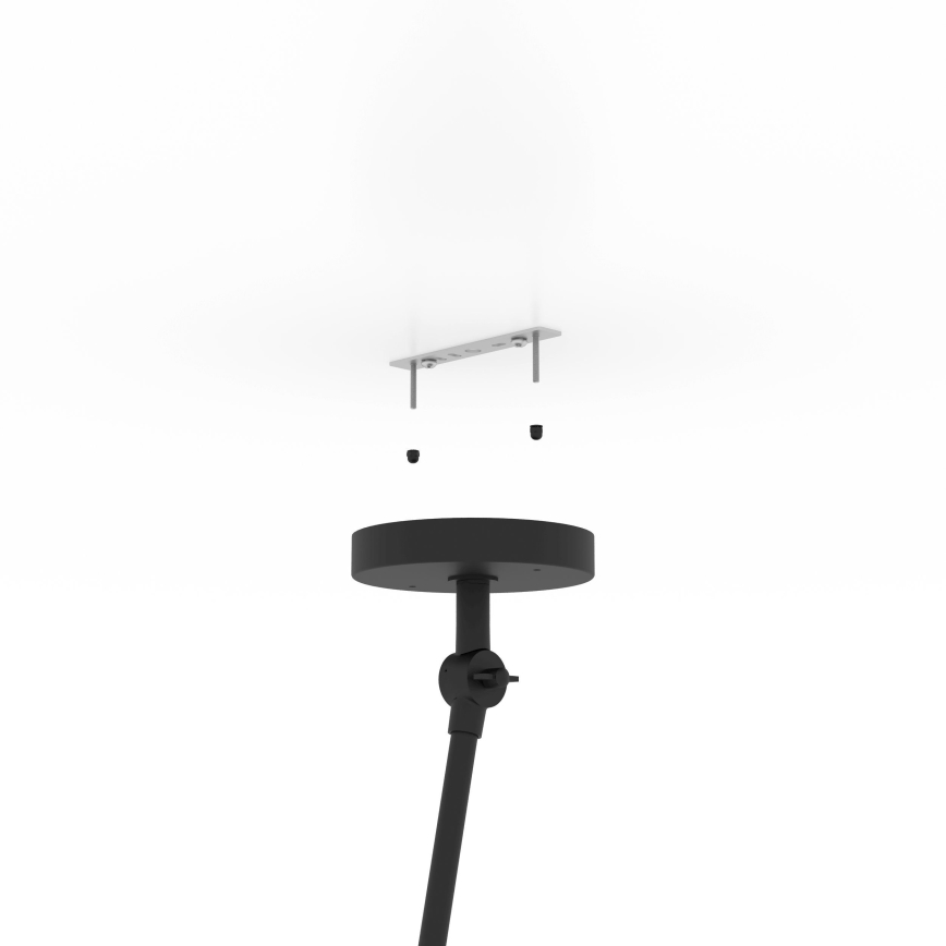 Eglo - Suspension-barre 1xE27/40W/230V marron