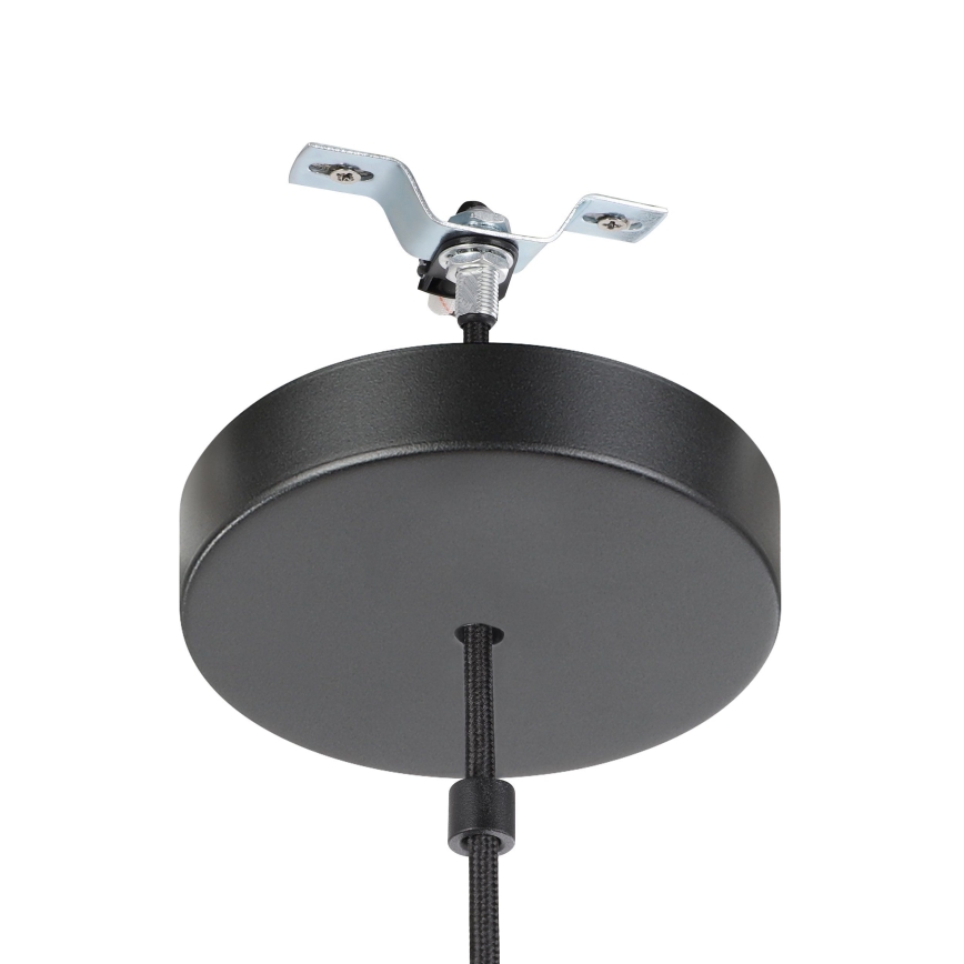 Eglo - Suspension filaire 1xE27/40W/230V d. 35 cm bambou