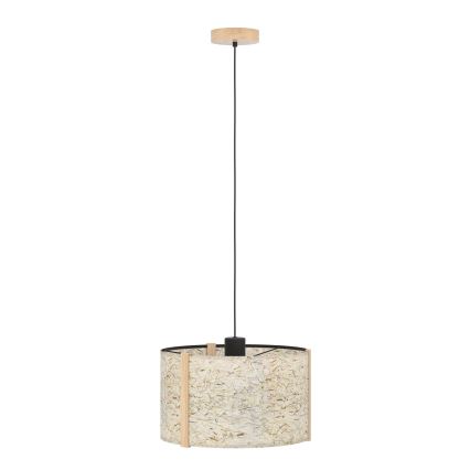 Eglo - Suspension filaire 1xE27/25W/230V beige