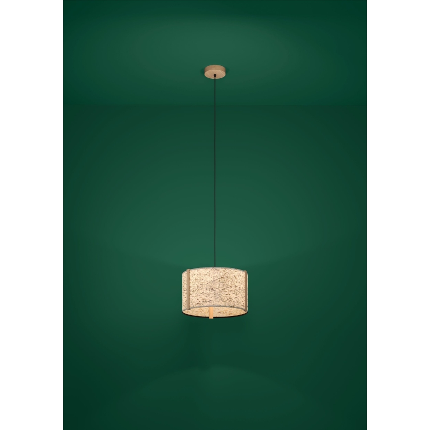 Eglo - Suspension filaire 1xE27/25W/230V beige