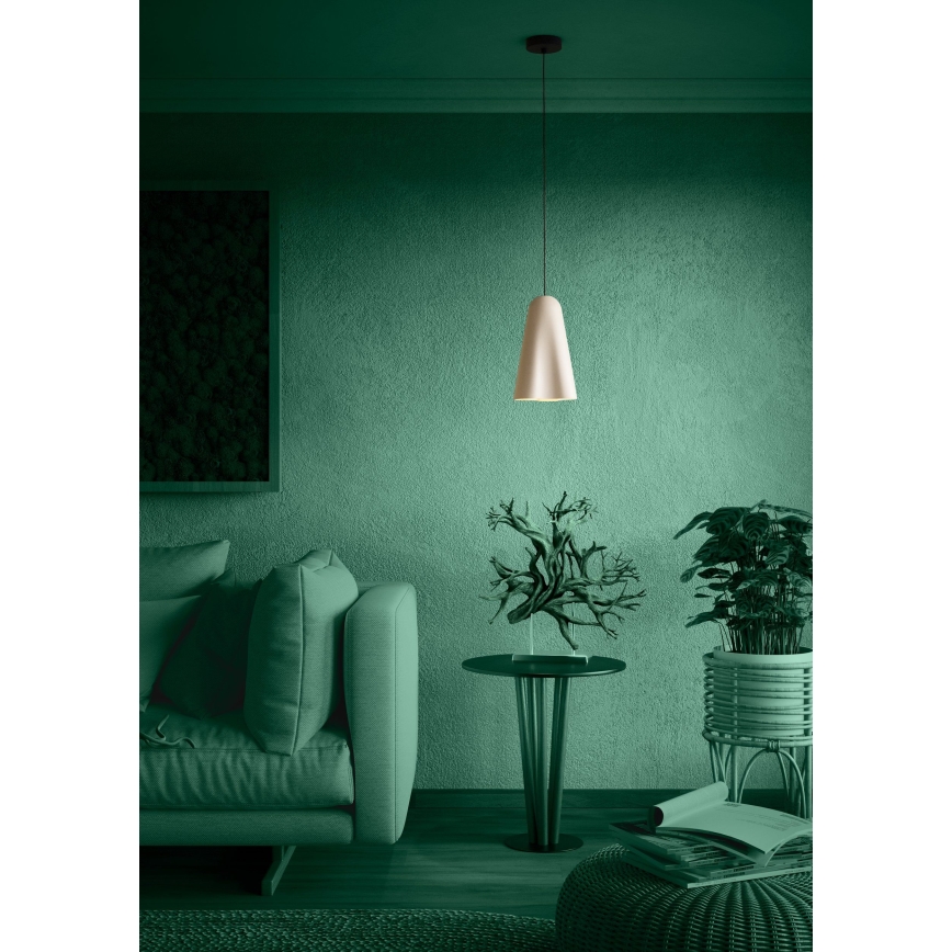 Eglo - Suspension filaire 1xE27/40W/230V beige