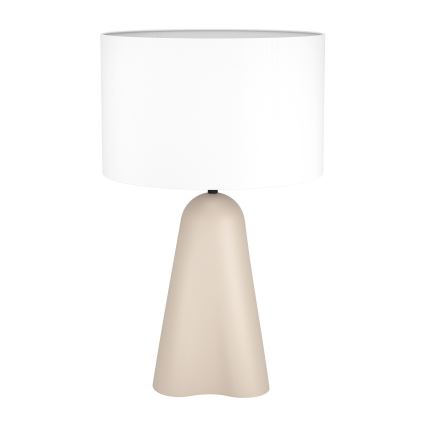 Eglo - Lampe de table 1xE27/40W/230V beige