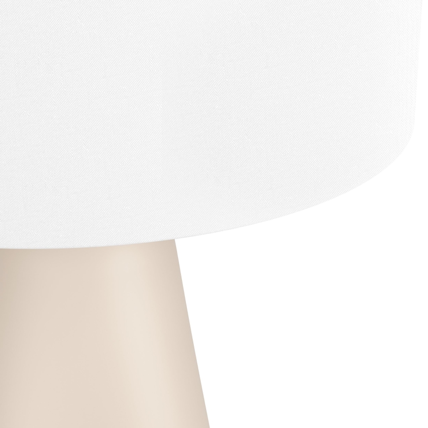 Eglo - Lampe de table 1xE27/40W/230V beige