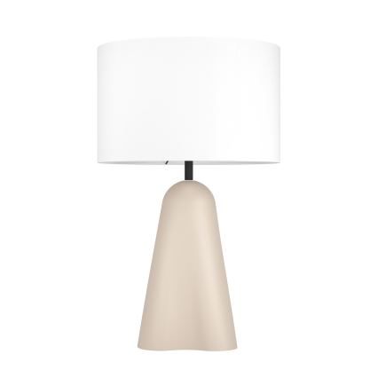 Eglo - Lampe de table 1xE27/40W/230V beige