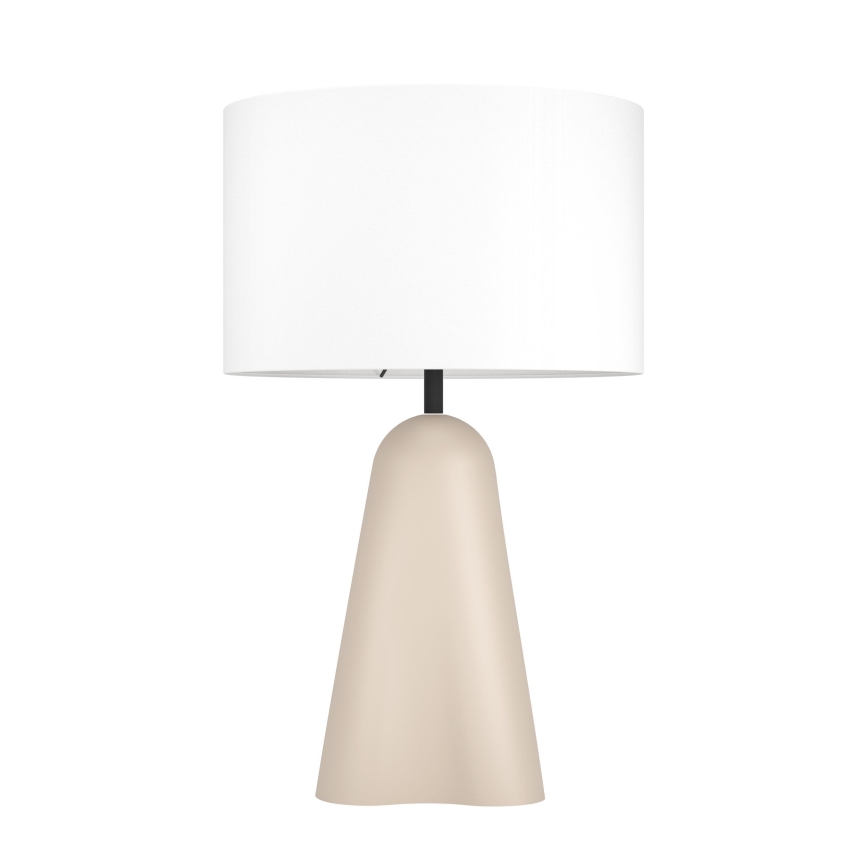 Eglo - Lampe de table 1xE27/40W/230V beige