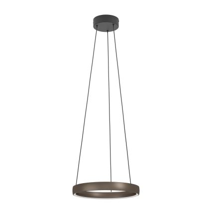 Eglo Stars of Light - Suspension LED dimmable sur câble avec détecteur de mouvement 2xLED/19W/230V 2200–6500K Ø 55 cm marron