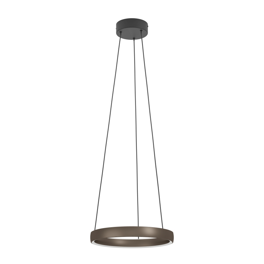Eglo Stars of Light - Suspension LED dimmable sur câble avec détecteur de mouvement 2xLED/19W/230V 2200–6500K Ø 55 cm marron