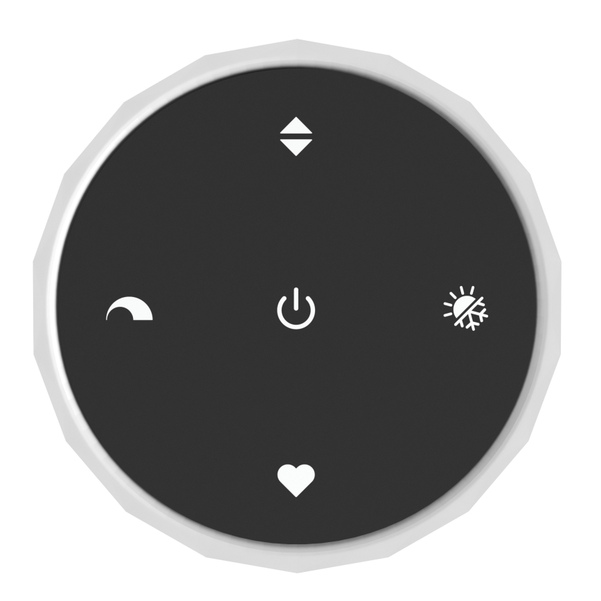 Eglo - Suspension LED dimmable sur câble 3xLED/5,8W/230V 2200-6500K noir/beige/fumé + télécommande