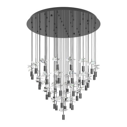 Eglo Stars of Light - Suspension LED sur câble 43xLED/2,1W/230V 2200/3000/4000K chrome brillant