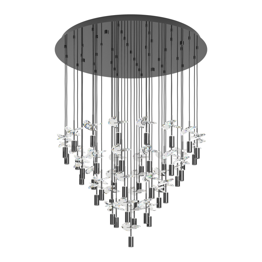 Eglo Stars of Light - Suspension LED sur câble 43xLED/2,1W/230V 2200/3000/4000K chrome brillant