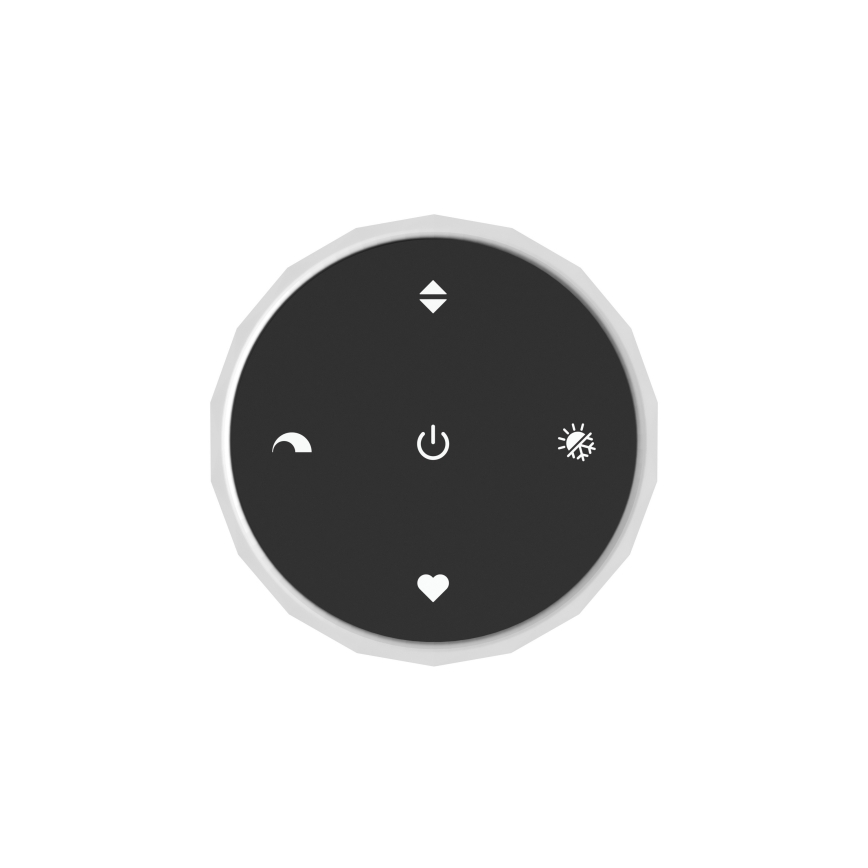 Eglo Stars of Light - Suspension dimmable à LED sur câble, 30W/230V, noir + télécommande