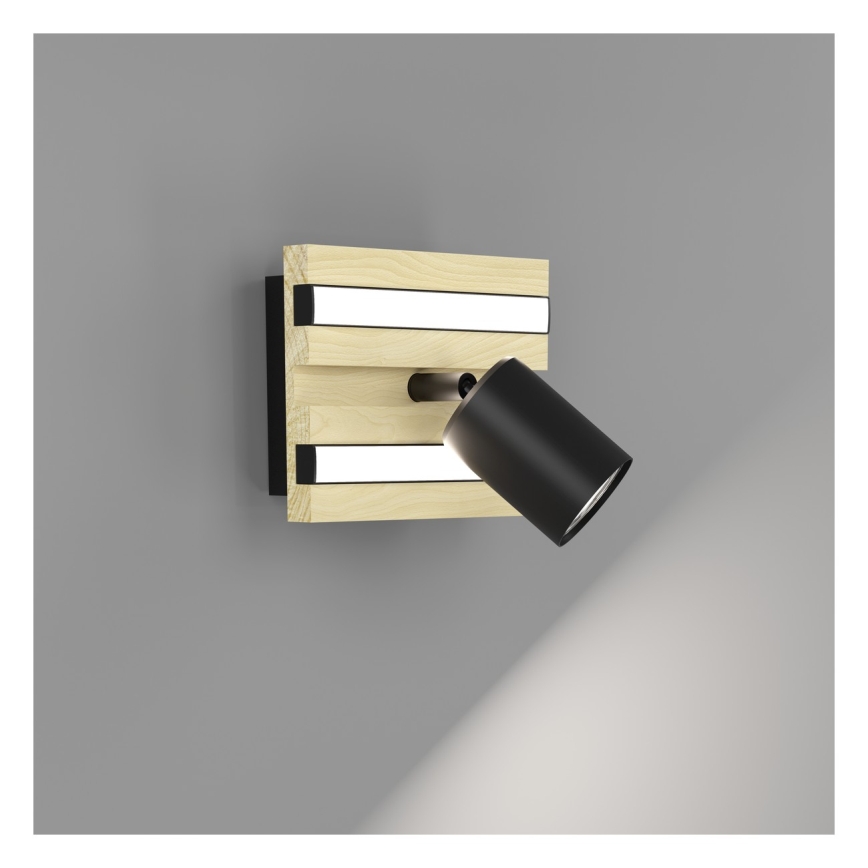 Eglo - Applique murale à spots LED/2,2W/230V + 2xLED/1,2W + 2xLED/2W beige/noir