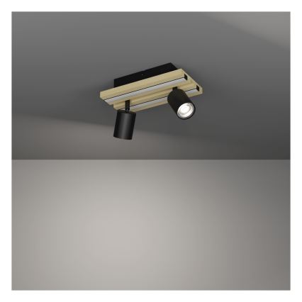 Eglo - Spot LED 2xLED/2,2W/230V + 2xLED/1,2W + 2xLED/2W beige/noir