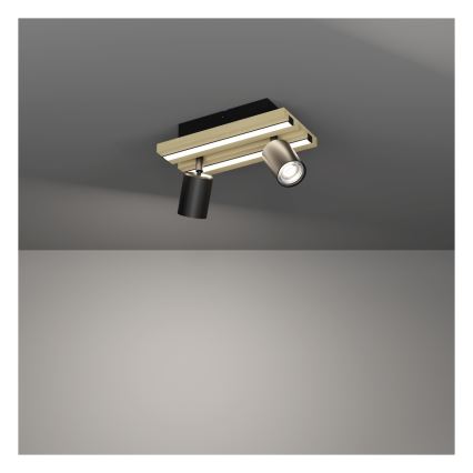 Eglo - Spot LED 2xLED/2,2W/230V + 2xLED/1,2W + 2xLED/2W beige/noir