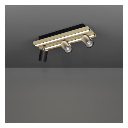 Eglo - Spot LED 3xLED/2,2W/230V + 2xLED/1,2W + 2xLED/2W beige/noir