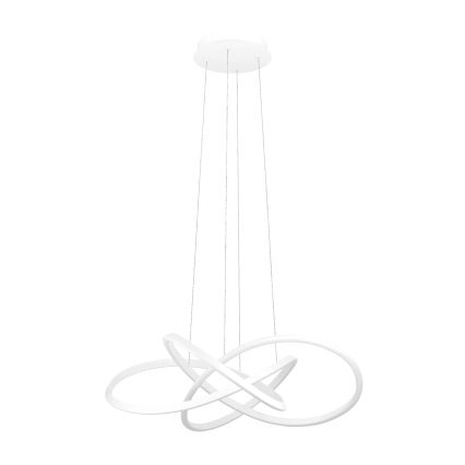 Eglo Stars of Light - Suspension LED dimmable sur câble, 48,7 W, 230 V, 2200–6500 K, blanc + télécommande