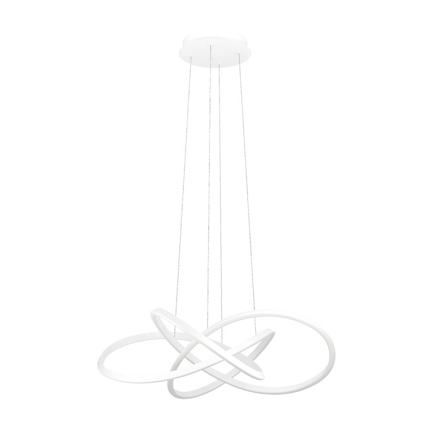 Eglo Stars of Light - Suspension LED dimmable sur câble, 48,7 W, 230 V, 2200–6500 K, blanc + télécommande