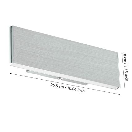 Eglo - Applique murale 2xLED/5,4W/230V