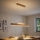 Eglo 39344 - Suspension LED sur câble CLIMENE LED/17W/230V + LED/4,2W chêne