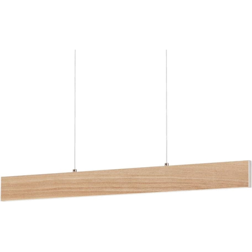 Eglo 39344 - Suspension LED sur câble CLIMENE LED/17W/230V + LED/4,2W chêne