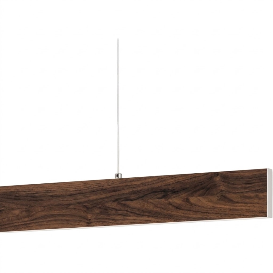 Eglo - Lustre LED suspendu sur câble LED/17W/230V + LED/4,2W finition noyer