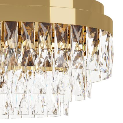 Eglo - Suspension sur chaîne 13xE14/40W/230V doré