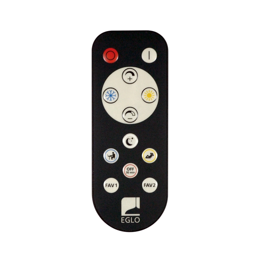 Eglo - Plafonnier à intensité variable LED/27W/230V + télécommande
