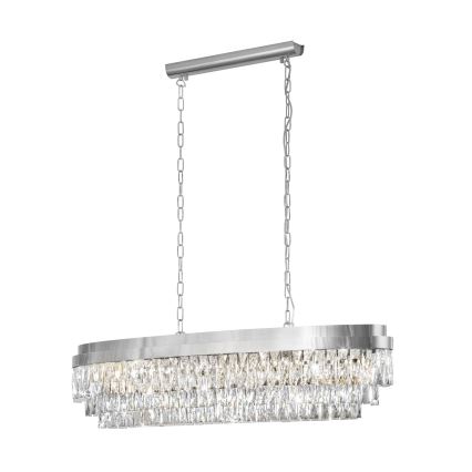Eglo - Suspension filaire  13xE14/40W/230V brillant chrome