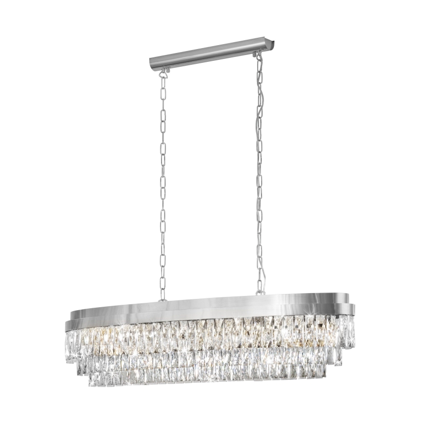 Eglo - Suspension filaire  13xE14/40W/230V brillant chrome