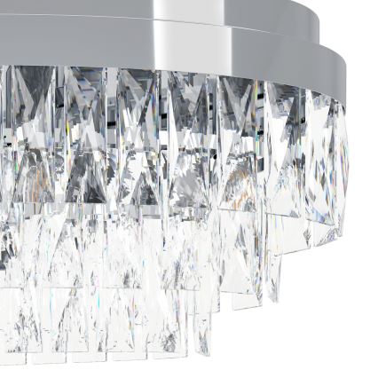 Eglo - Suspension filaire  13xE14/40W/230V brillant chrome