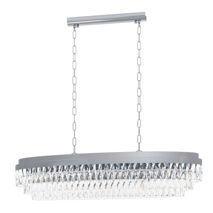 Eglo - Suspension filaire  13xE14/40W/230V brillant chrome