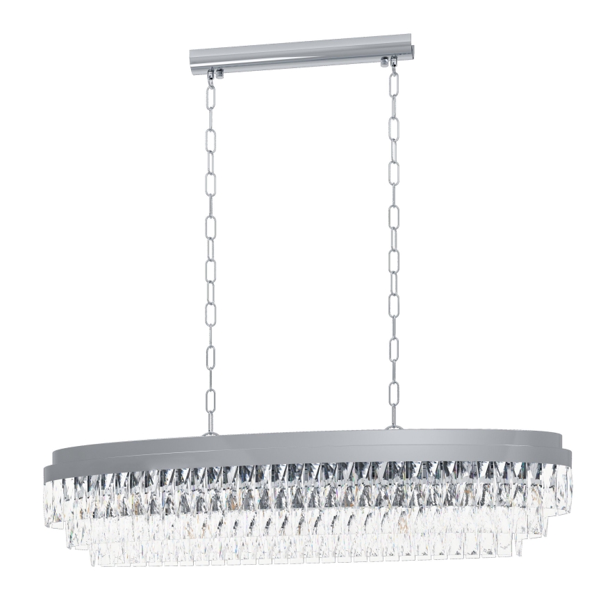 Eglo - Suspension filaire  13xE14/40W/230V brillant chrome