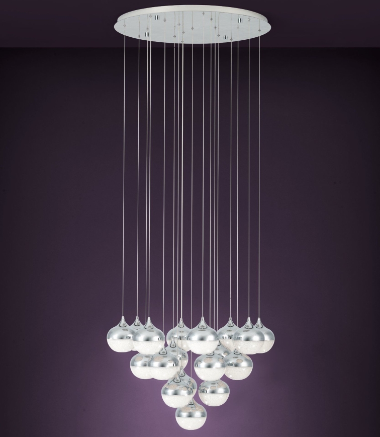 Eglo 39528 - Suspension filaire LED à intensité variable 18xLED/3,1W/230V