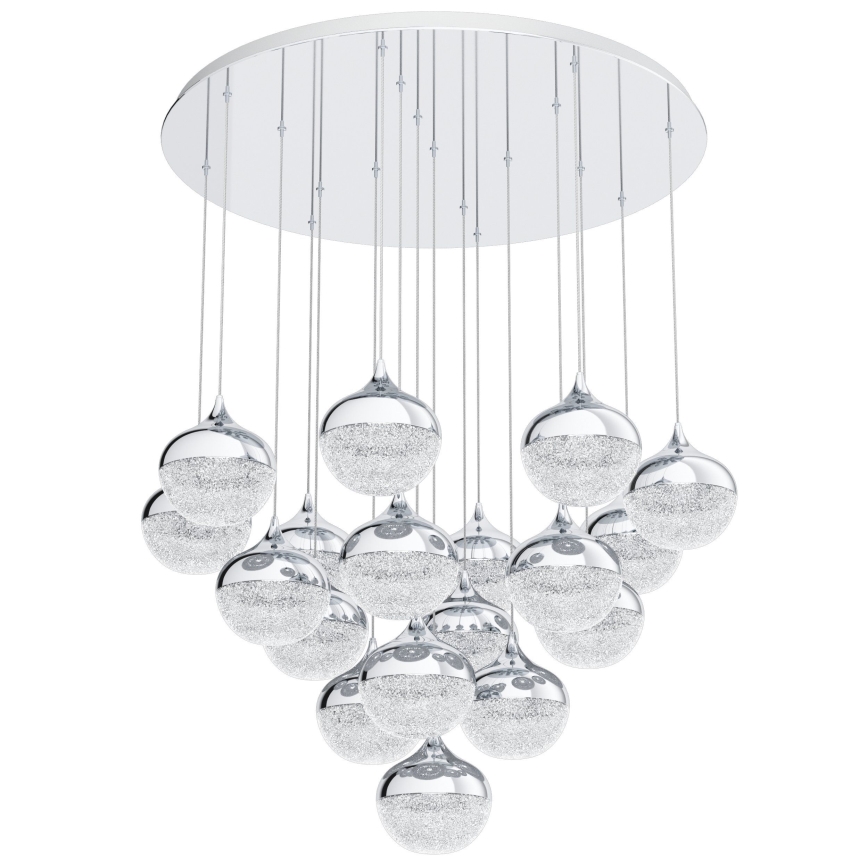 Eglo 39528 - Suspension filaire LED à intensité variable 18xLED/3,1W/230V